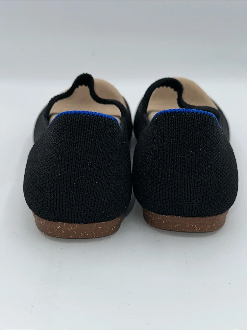 Rothy’s The Kids Mary Jane Slip-On Black  Shoes Ballerina Flats Girls Sz 2  AA27